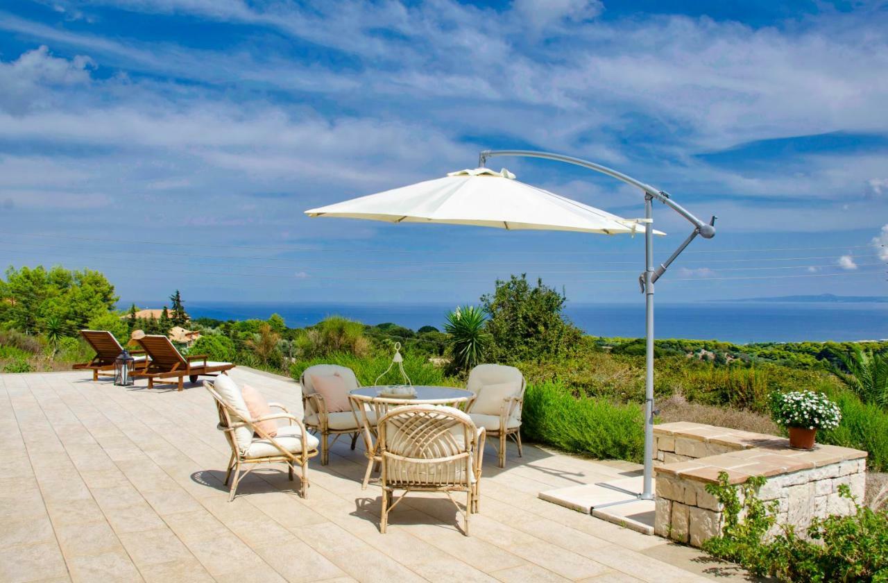 Seaview Daisy House In Zakynthos Island Villa Vasilikí Eksteriør bilde